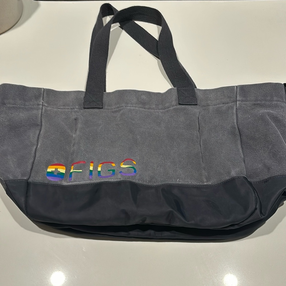 Figs Gray Tote Bag